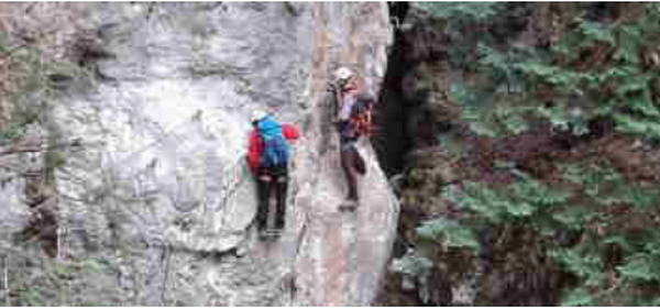 sabato 30 maggio Via Ferrata del Ri e Croce di Fai